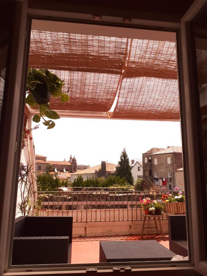 Апартаменты Sx6 Atico Con Terraza En Centro Historico Понтеведра Экстерьер фото